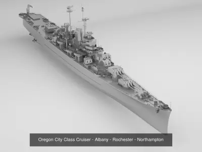 Warships of Major Navies 3D Model Pack