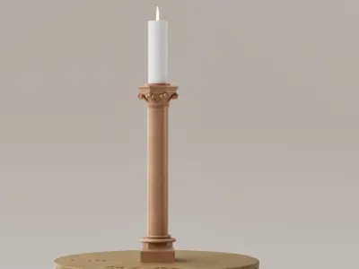 Porta velas - Candelabro 3D print model order