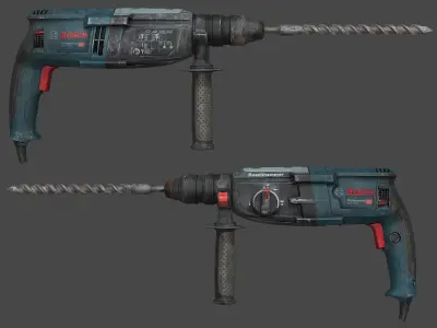 Bosch GBH Rotary Hammer RAW Scan 3D model