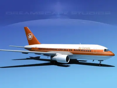 Boeing 767-100 Air Canada 1 3D model