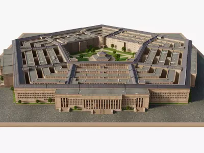Pentagon USA 3D model