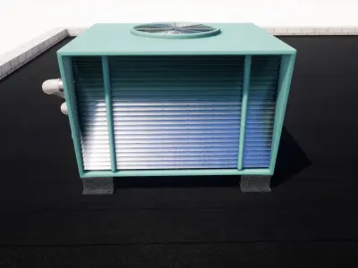 HVAC System Free 3D model
