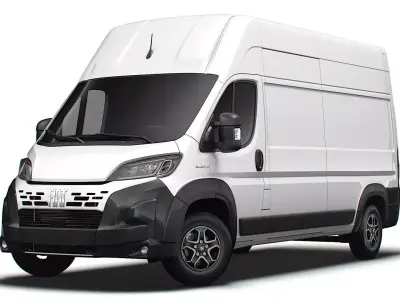 Fiat e Ducato Van L3H3 2024 3D model