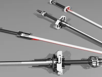 Low-poly Sword Free low-poly 3D model purchase