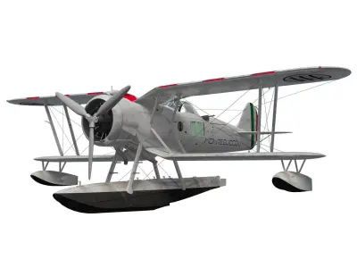 IMAM Ro43 3D model purchase