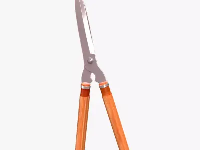 Hedge Shears Tool 3D model