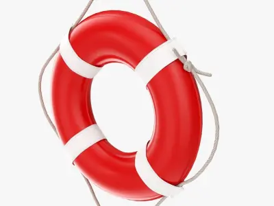 Life-buoy ring 3D model