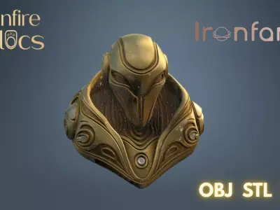  Ironfang Ring  3D print model