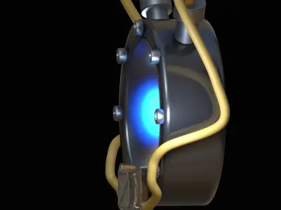 Energy core Free low-poly 3D model