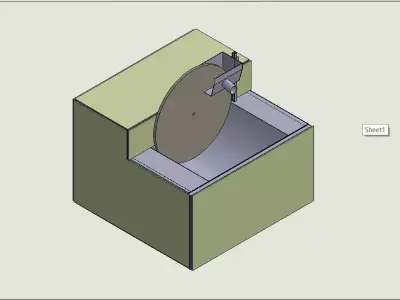 chocolate tempering machine 3D model
