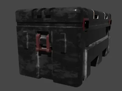 Military Crate 3d model Free 3D model