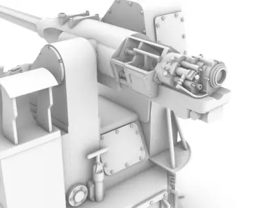 Sea Hawk DS  Low-poly 3D model