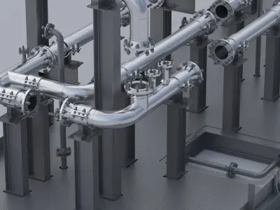 Anti-slip measurement model 3D model