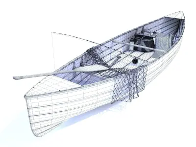 fishing boat 3D model