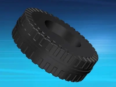 TYRE model tire 3D model by rajesh-