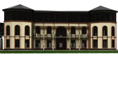 Private House 3D model 3