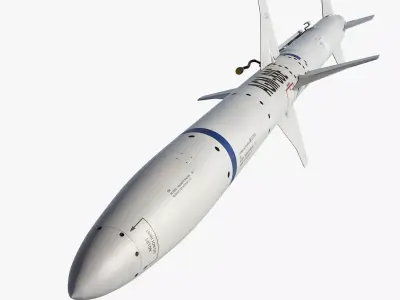 AGM-88 Sharm 3D model