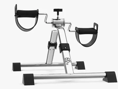 Portable Pedal Exerciser 3D model