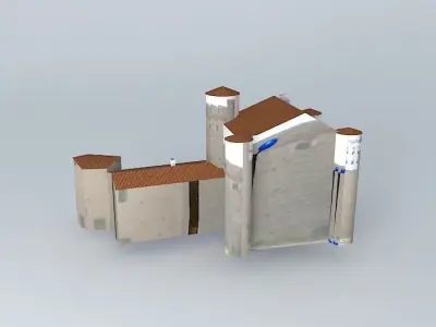 CHATEAU DE CHERVES Free 3D model