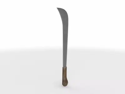 machete sword  3D model