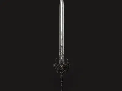 Sword 01 V2 Low-poly 3D model