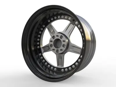 AC Schnitzer custom wheel 3D model