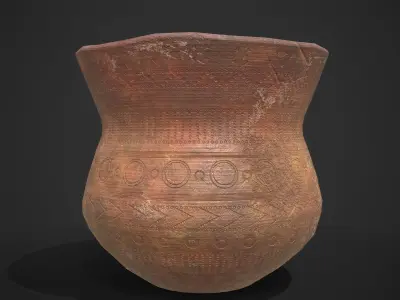 Two Pottery Pieces Collection 3D Model Pack