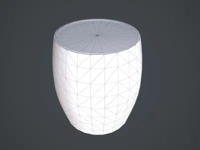 Barrel wooden Free low-poly 3D model purchase
