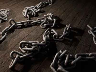 Inquisition - Chains Low-poly 3D model