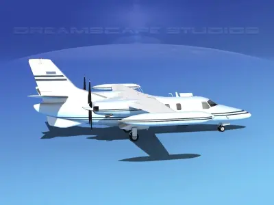 Dreamscape AF-44 Star Executive V09 3D model