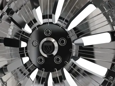 ASANTI AF136 WHEEL 3D MODEL 3D model