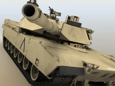 M1A1 Abrams 3D model