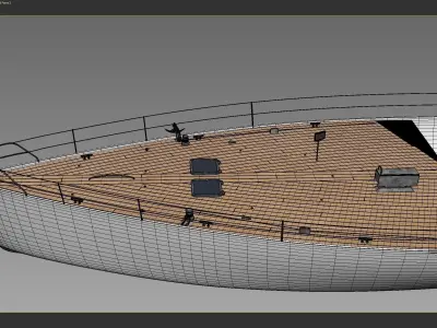 Boat Deck 3D model