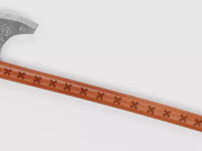 -Viking Axe V2- 3D model