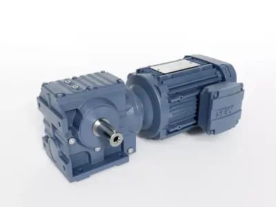 Motor reducer 3D model purchase