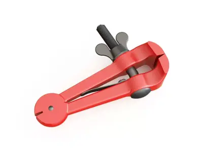 Hand vise 04 3D model