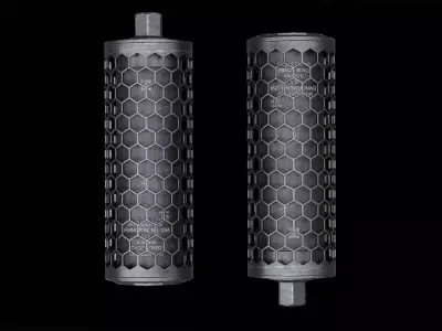 Sig Sauer SURG556 Suppressor Low-poly 3D model