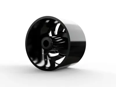 corleone front inverno dually wheel  3D print model