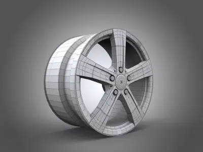 Rim Mercedes-Benz Code R96 3D model