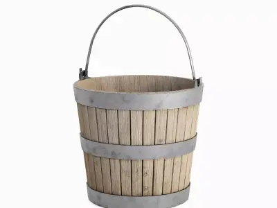 Wooden Bucket Pack A