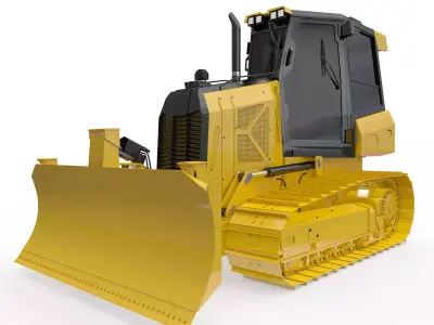 Bulldozer Series 3D Model Pack