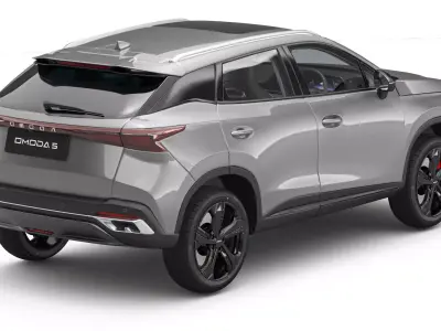 2026 Chery Omoda 5 with Interior Right Hand Drive 3D model