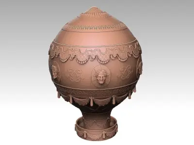 Montgolfier Balloon 3D print model