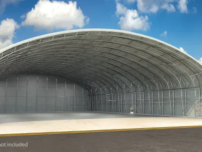 Warehouse and Hangars 3D Models Collection 2 3D model