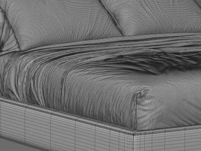 Solftland Bed 3D model