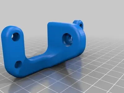 Snowstock Delta bracket for Pablos excellent RepRapDiscount L... Free 3D print model