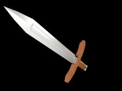 Sword Free low-poly 3D model