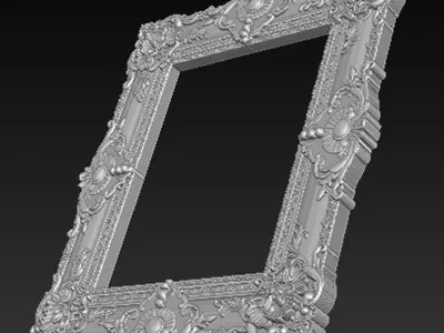 Frame Relief 9 3D Model 3D print model