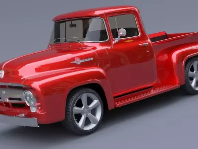 1956 Ford F100 3D model