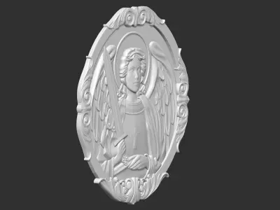 ANGEL WITH SWORD 3D print model